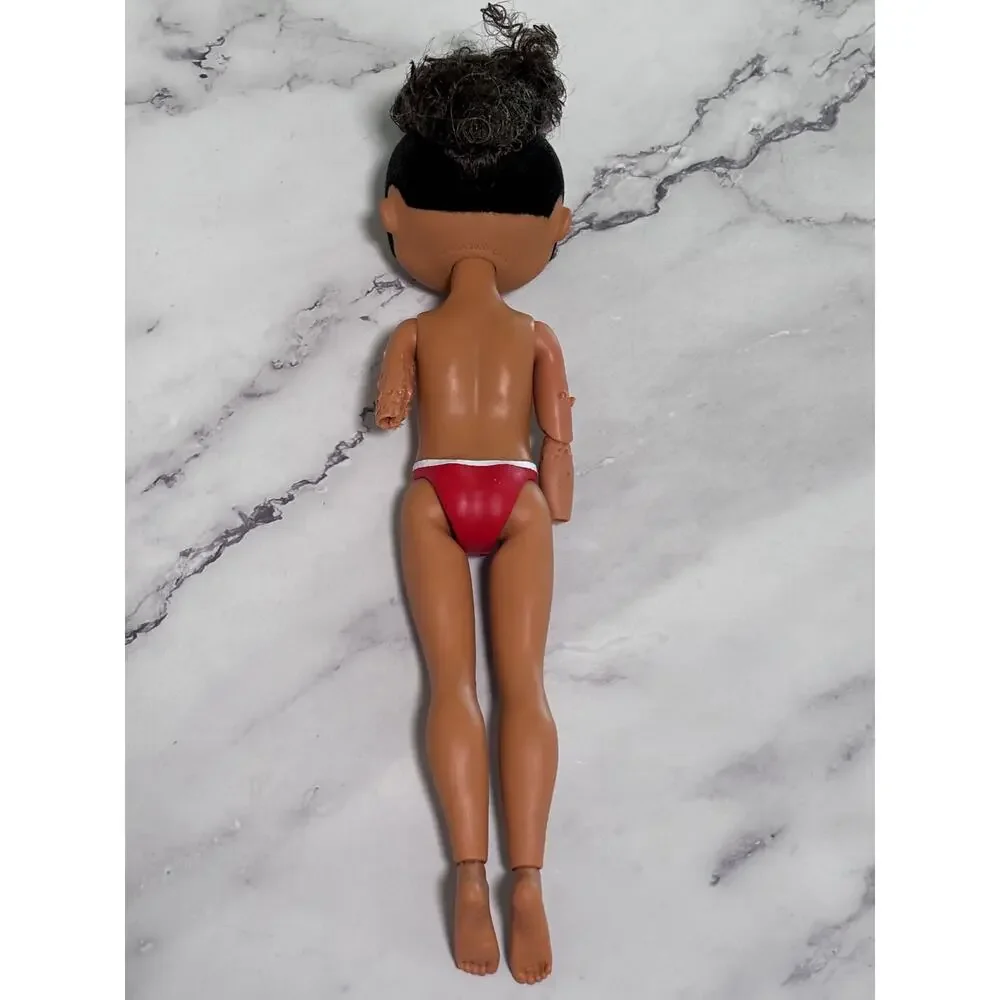 L.O.L Surprise! OMG Movie Magic Fashion Tough Dude Doll Pink Black Hair Toy